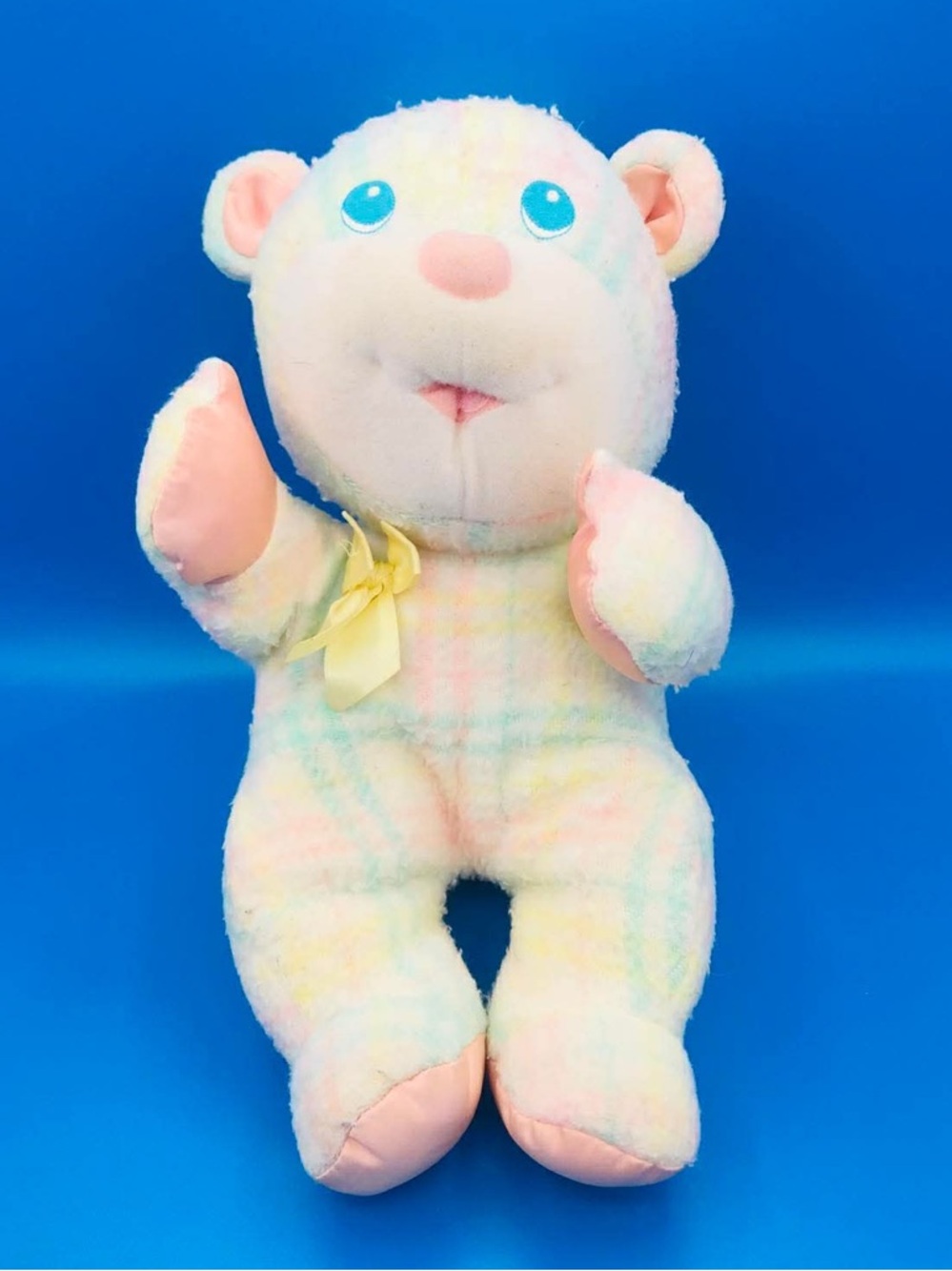 Vintage 1987 Playskool Snuzzle Bear Plush - Rare 80s "Zugly" Monster